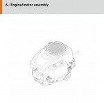 Stihl EVC 4000.1 (EVC4000-0003) Gasoline Engines EVC Spare Parts